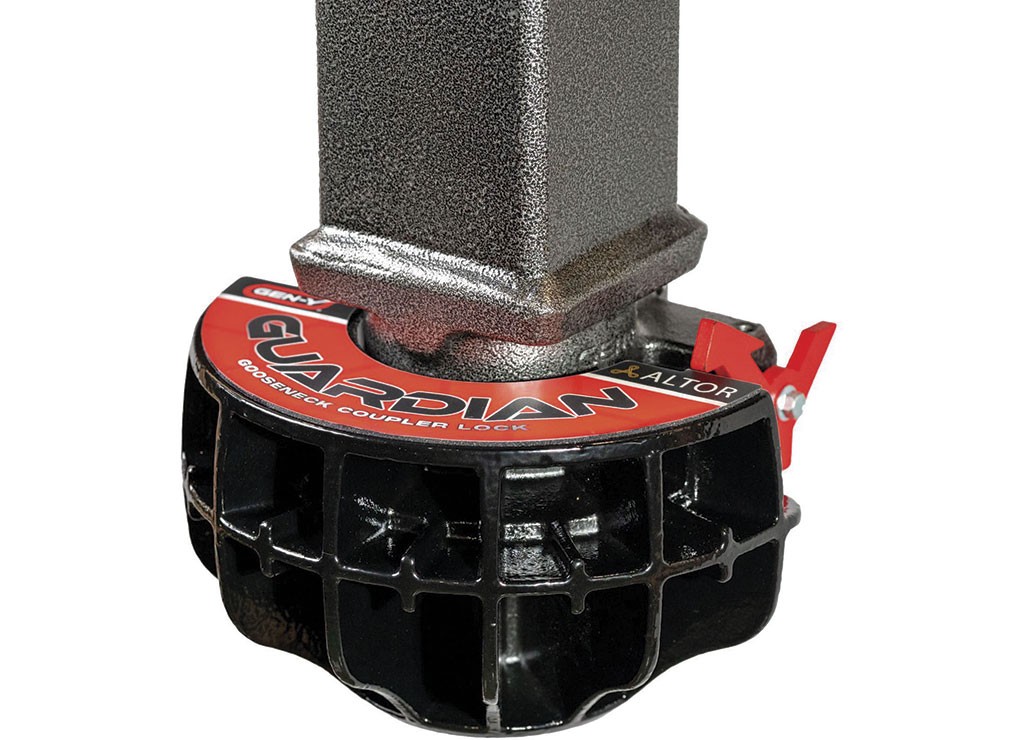Altor Guardian Trailer Coupler Lock For Gen-Y Snaplatch Gooseneck Couplers