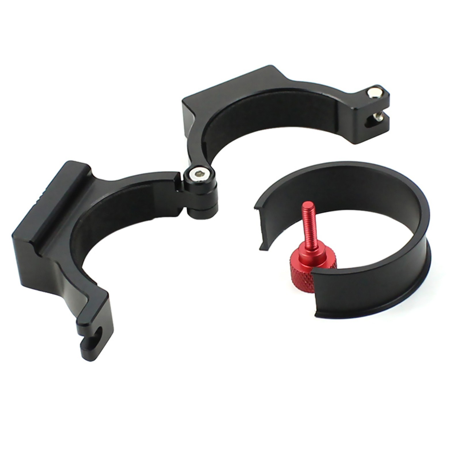 1/4 Screw Hole Expansion Ring Microphone LED Video Light Mounting Clip Adapter