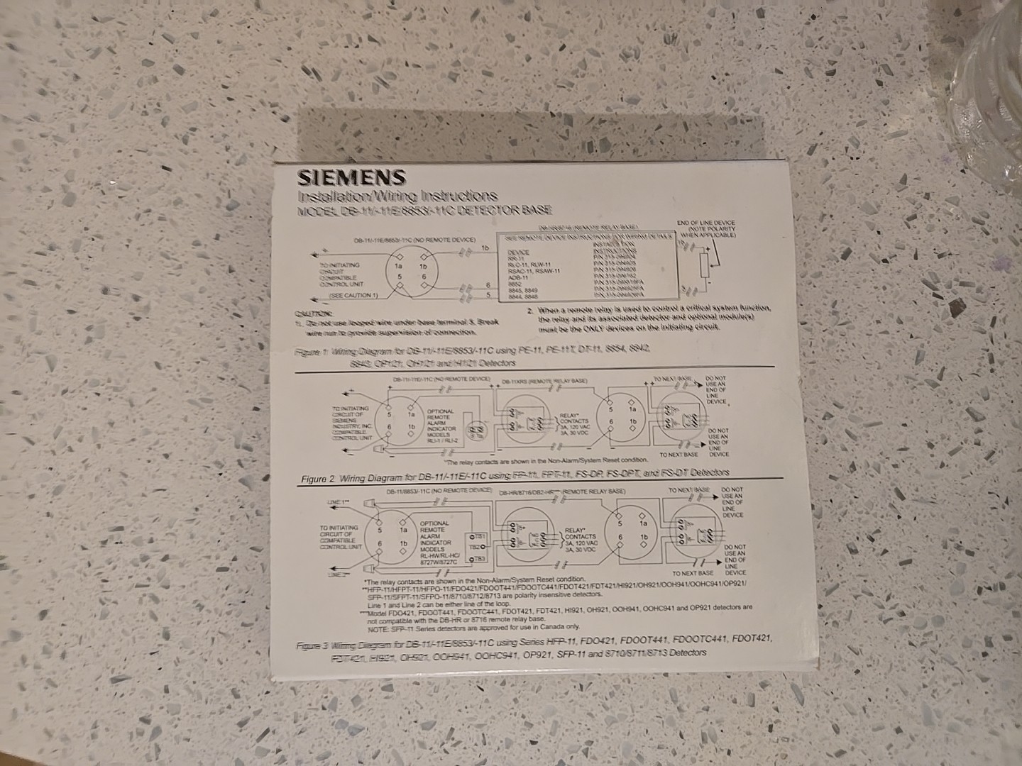 Lot Of 10 Siemens DB-11 Fire Alarm Detector Base (NEW IN BOX)