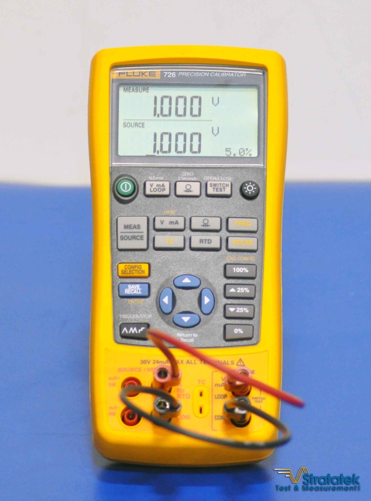Fluke 726 Multifunction Process Precision Calibrator - NIST Calibrated with Data