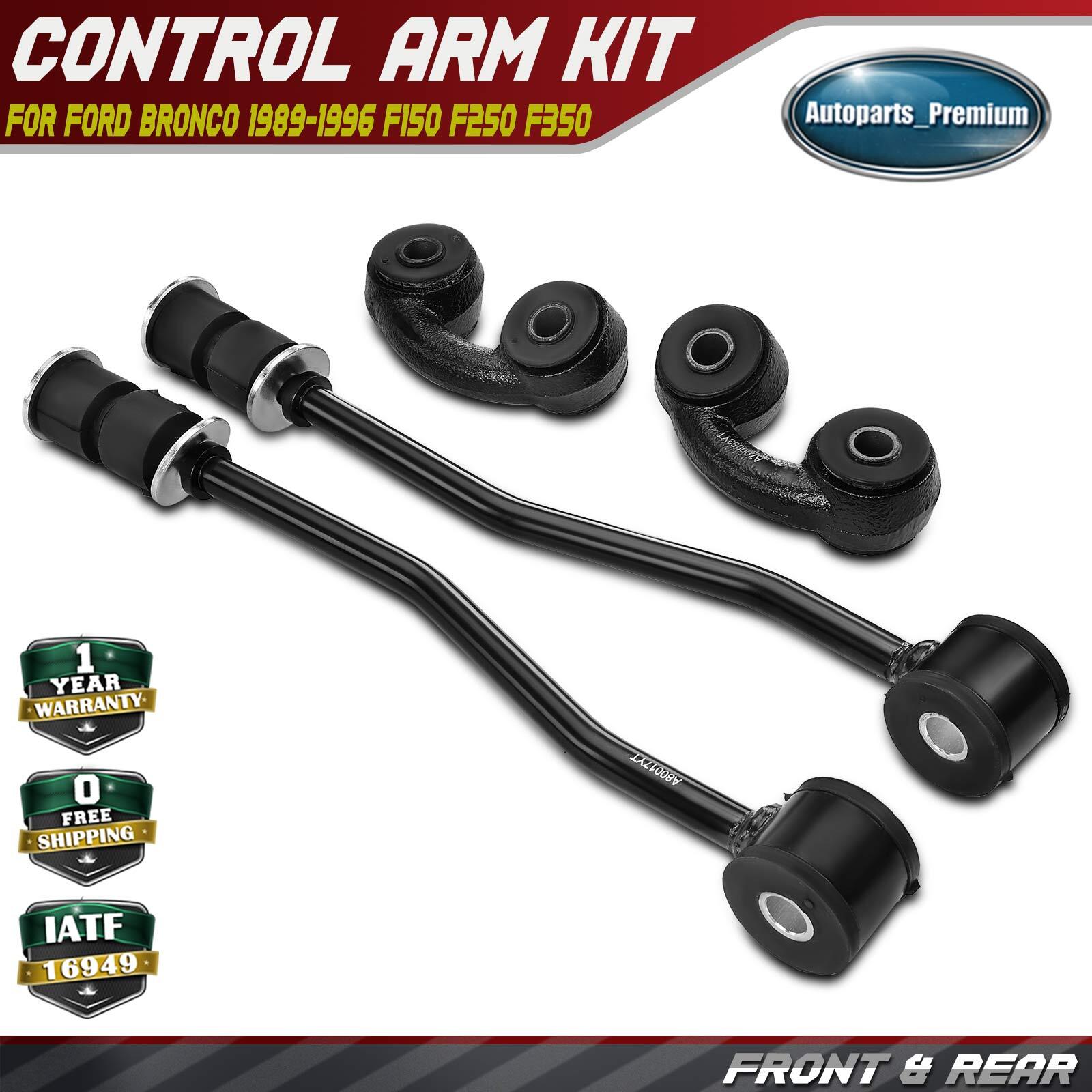 4x Front & Rear Stabilizer Bar End Link for Ford Bronco 1989-1996 F150 F250 F350