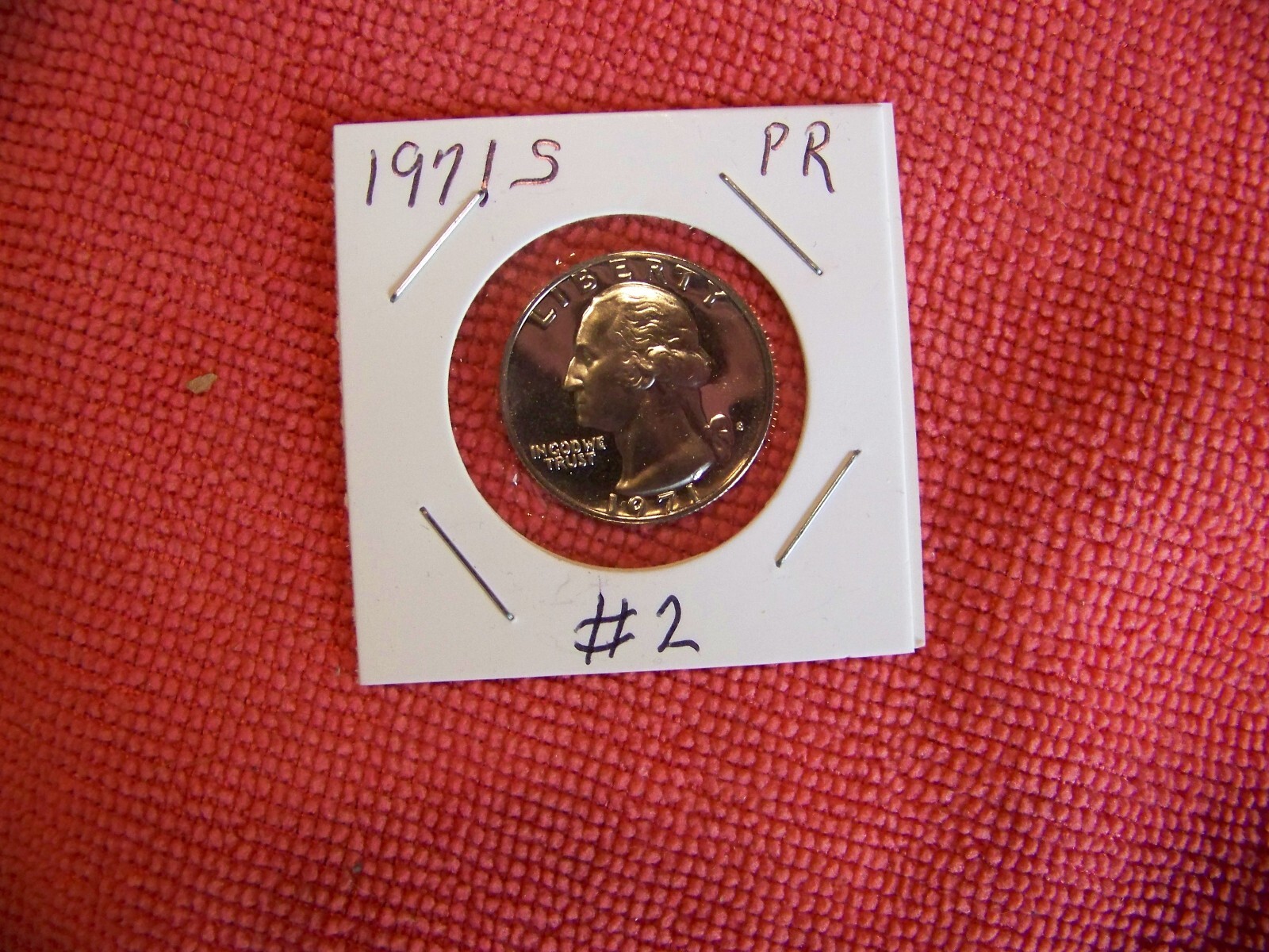 1971-S Washington Clad Proof 25c ~ Nice!