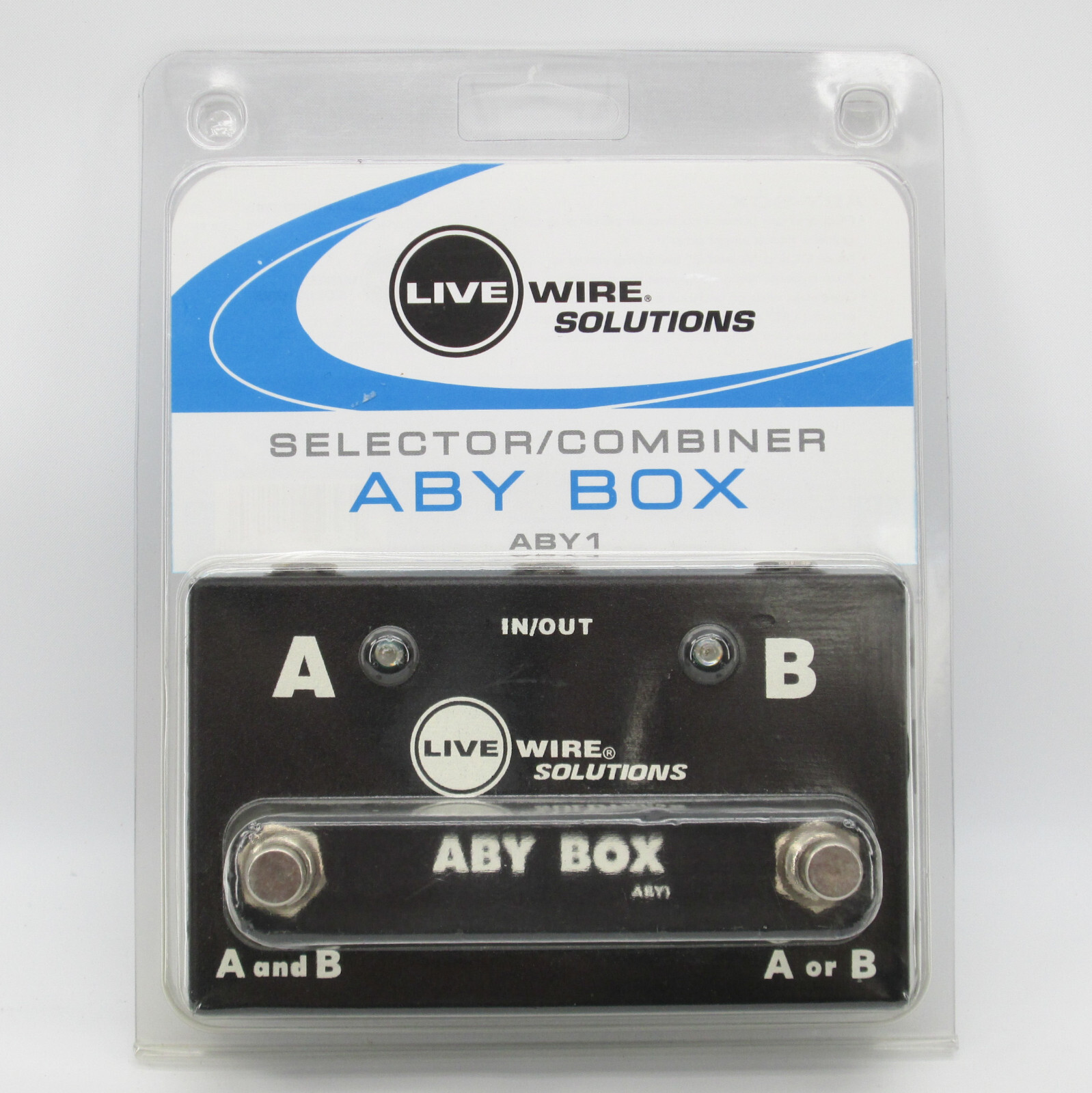 Live Wire Solutions ABY1 ABY BOX Guitar Footswitch Selectro Combiner