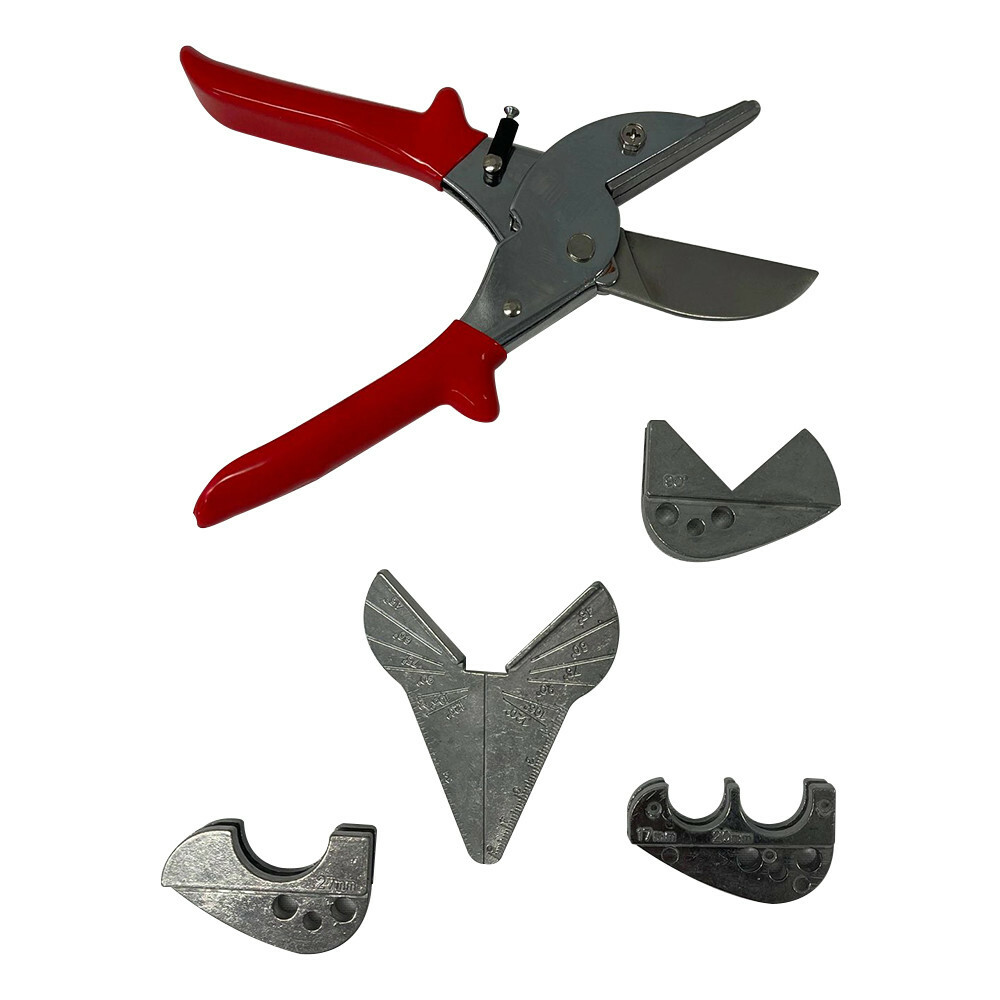 5 Pcs Pipe Cutter Kit Multi-Functional Cutting Tool for PVC, Rubber, Plastic
