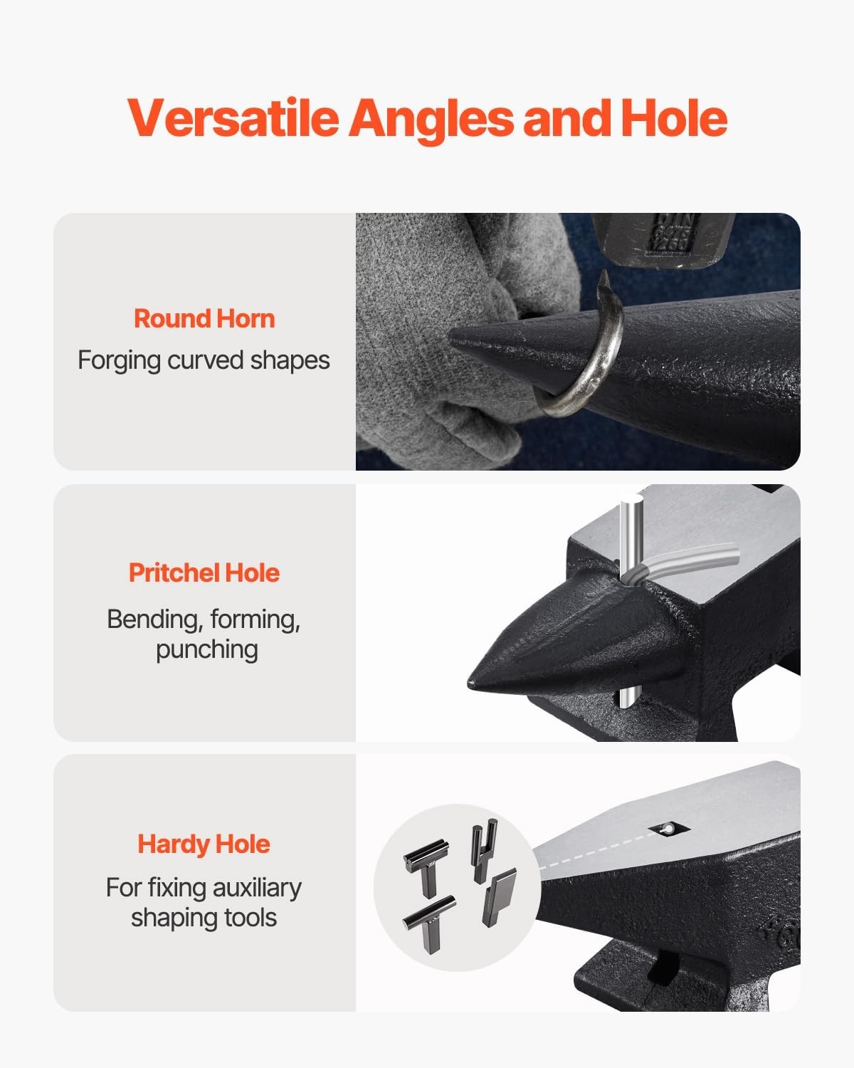 Professional 22 lbs Anvil with Large Work Surface - Essential for Metal Crafts