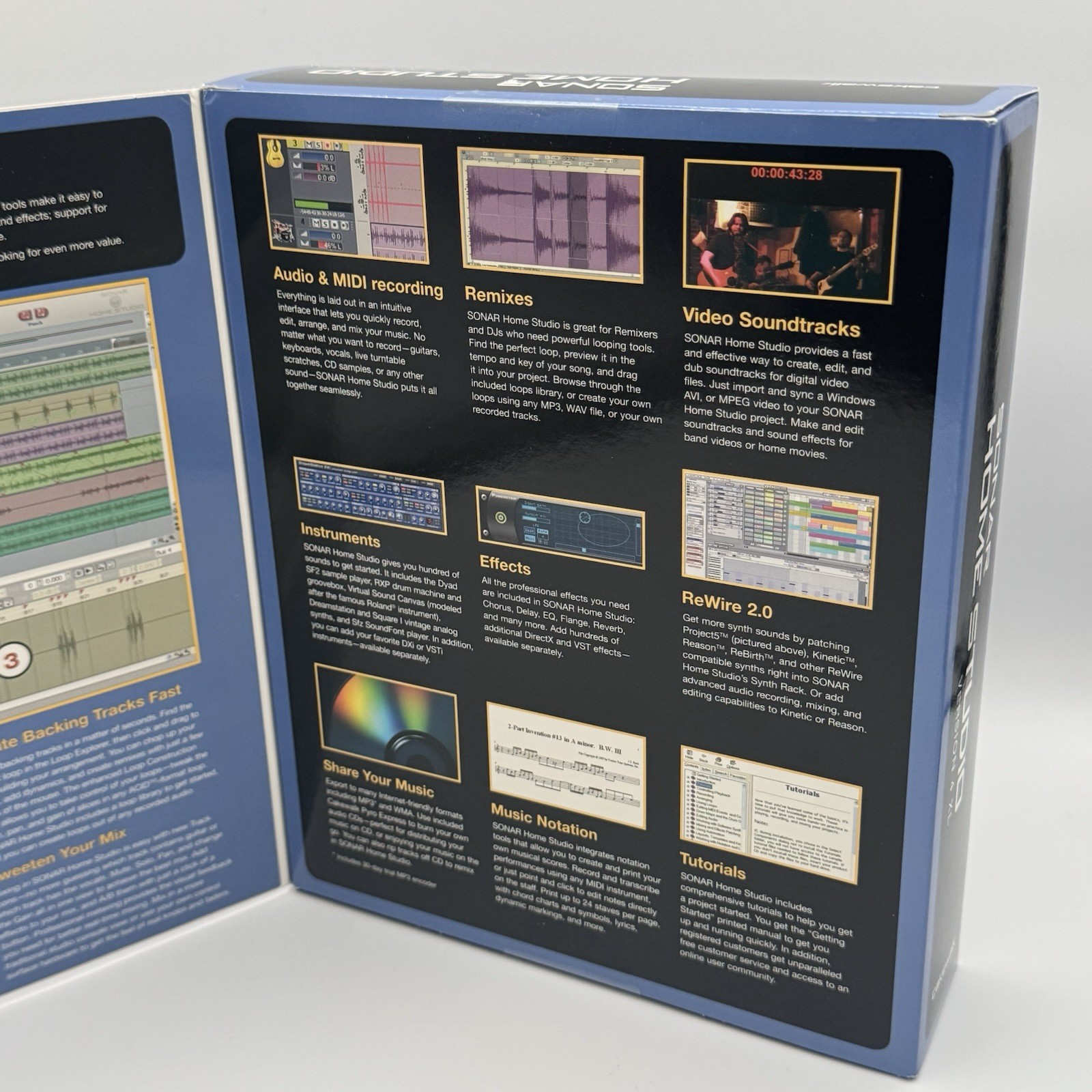 Cakewalk Sonar Home Studio Version 4 XL Brand New Sealed Box