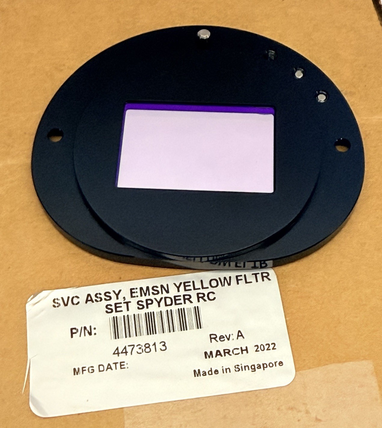 SVC ASSY EMSN  YELLOW FLTR SET  SPYDER RC 4473813