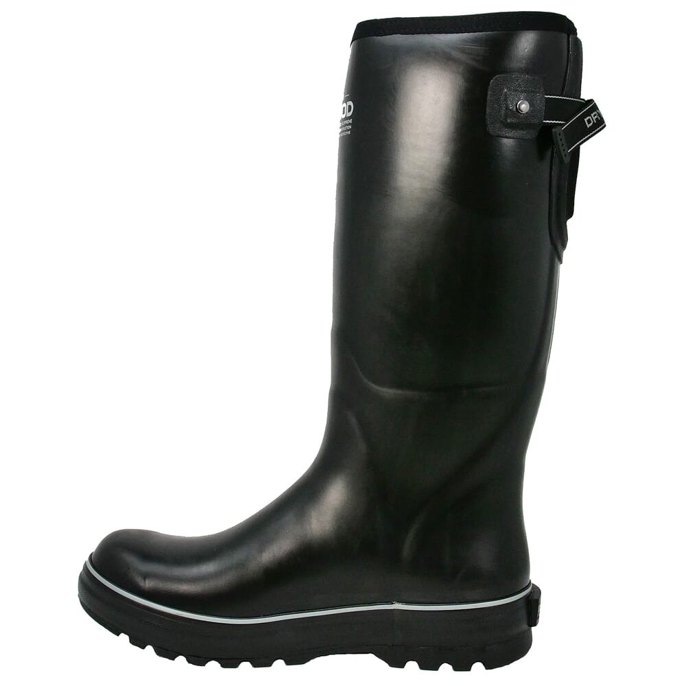 Dryshod Mudslinger Hi Gusset Waterproof Boots, Black/Grey (MDG-MH-BK-M): NEW