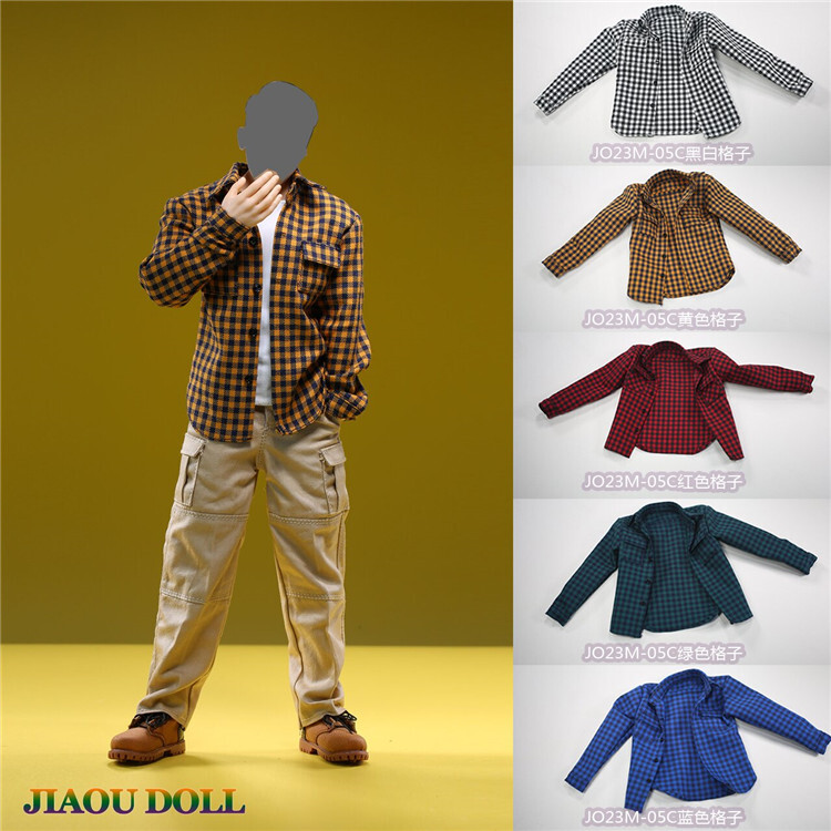 1/6 Scale Shirt Casual Pants Clothes Model For 12" Male PH TBL Figure Body Toys