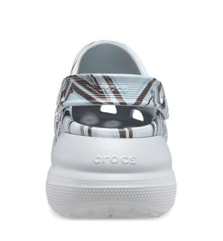 Crocs Men and Women's Classic Crush Disco Clog Shimmer Multi