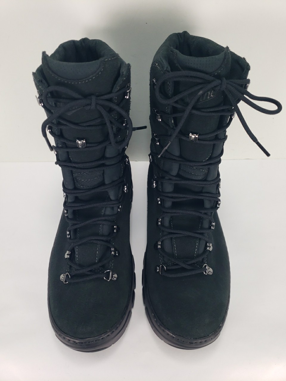 DANNER WILDLAND TACTICAL FIREFIGHTER BLACK LEATHER BOOTS 18050 MEN 11.5 EE MINT
