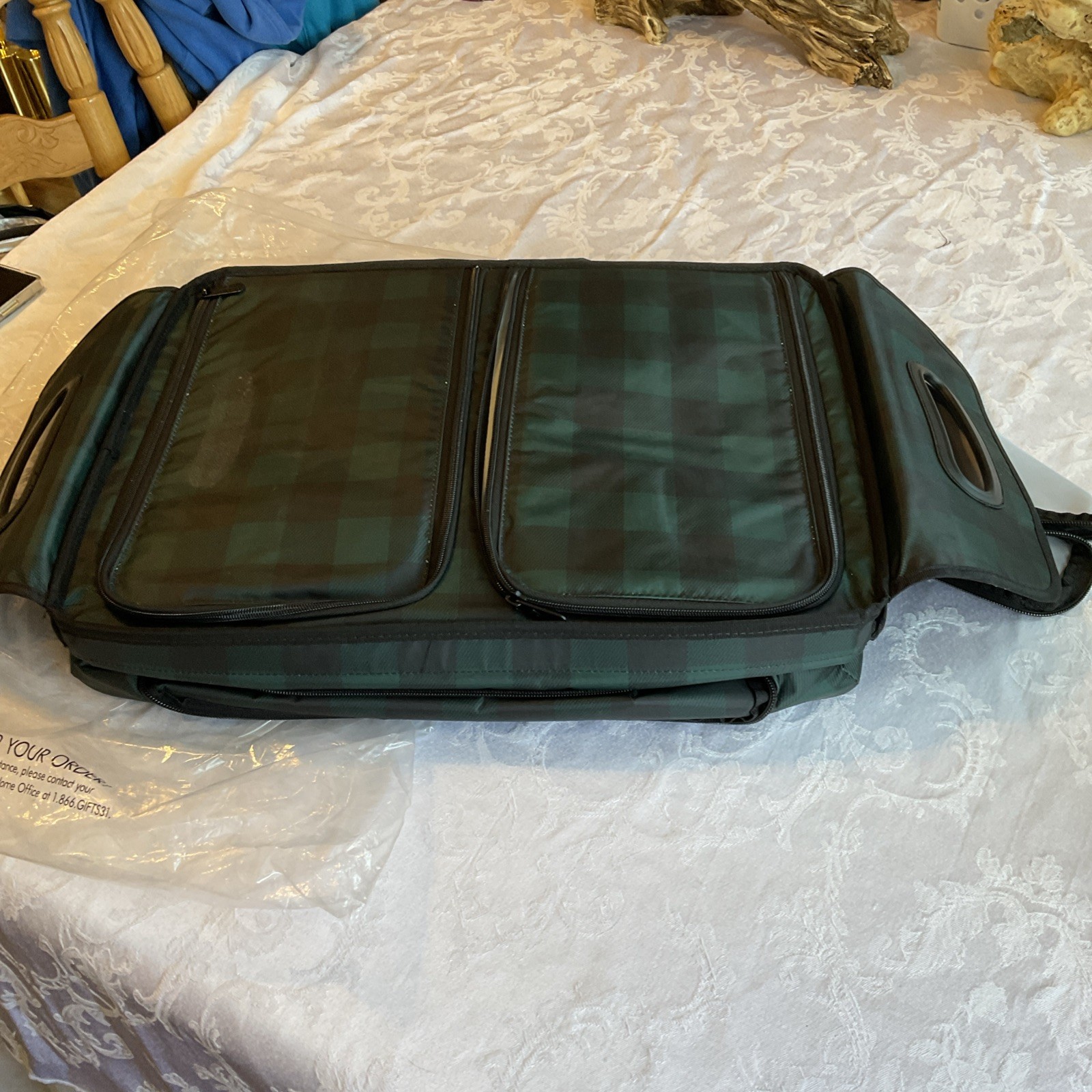 NEW!! Thirty One  Cart Go Thermal ( Buffalo Plaid)