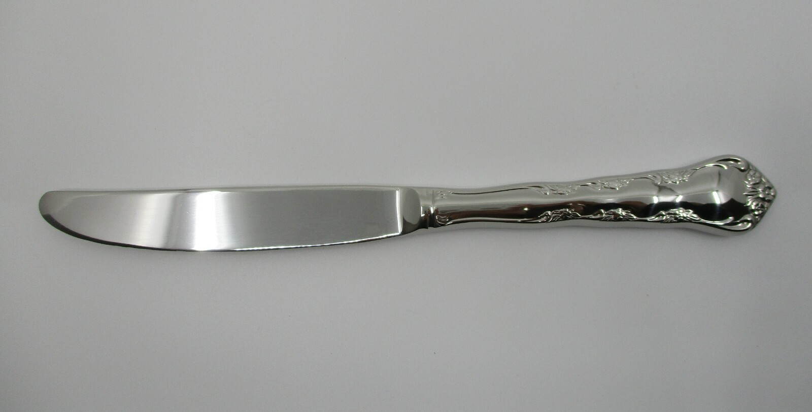 KIRK STAINLESS CHALET ROSE DINNER KNIFE  - 9"    - 10H