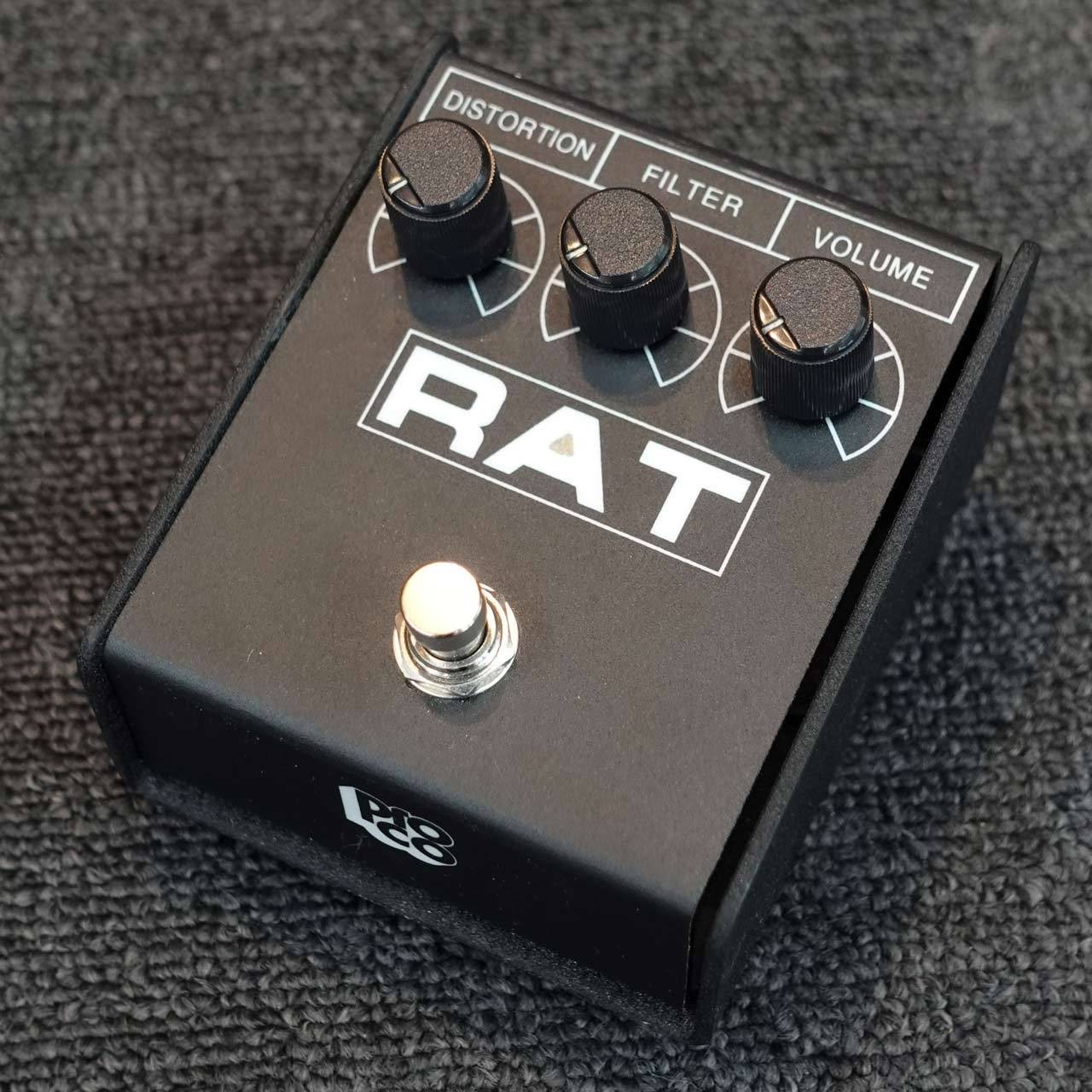 Pro Co RAT-2 Distortion Pedal Used, Old Case, Guitar Effects, Rock Style