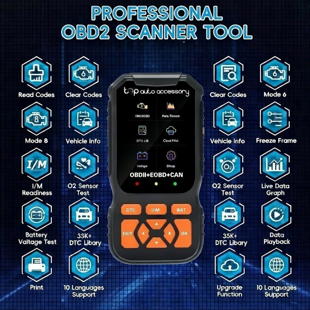 OBD2 Diagnostic Scanner Tool OBDII Fault Code Reader for Mazda CX Models