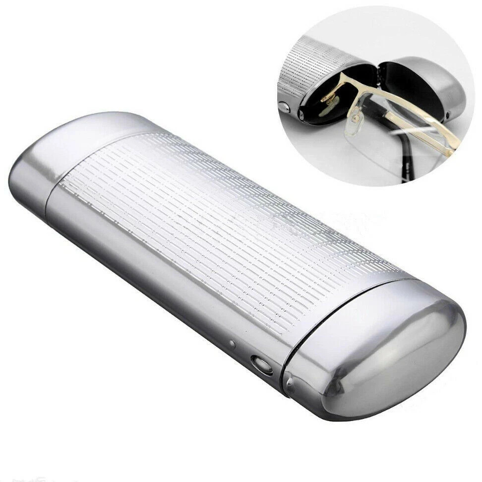 Hard Metal Glasses Spectacle Storage Aluminum Sunglasses Case Protector Box