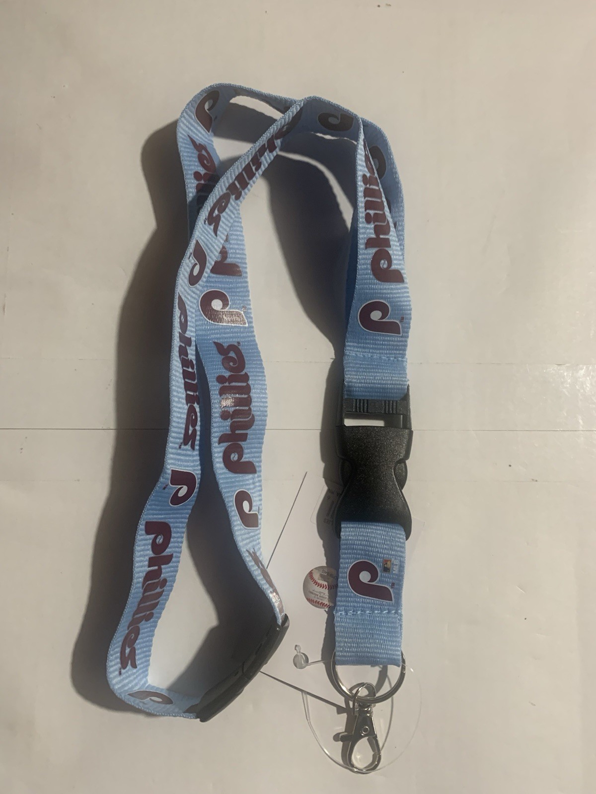 Philadelphia Phillies Powder Blue Cooperstown Retro Throwback MLB Lanyard