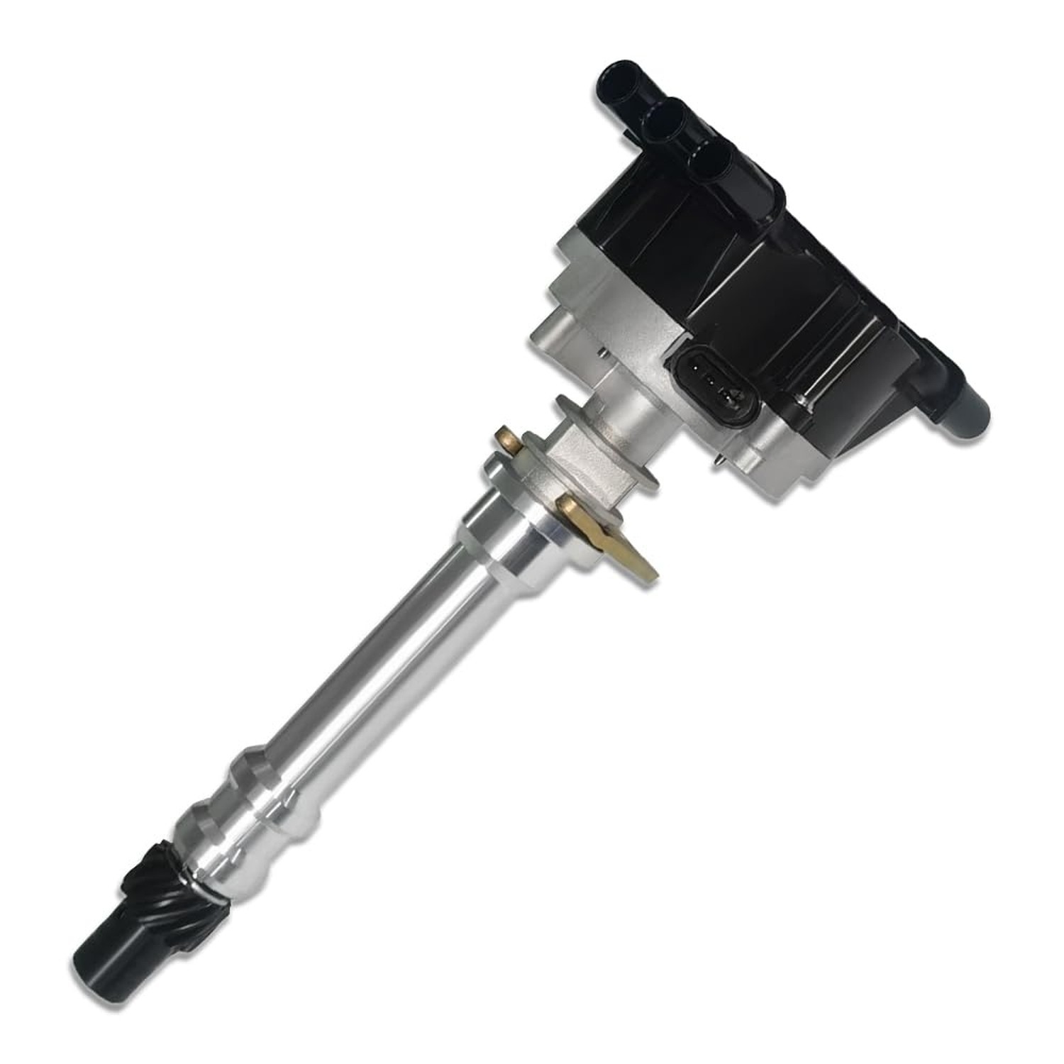 Ignition Distributor with Black Cap & Rotor Fits Chevy GMC Oldsmobile 4.3L V6...