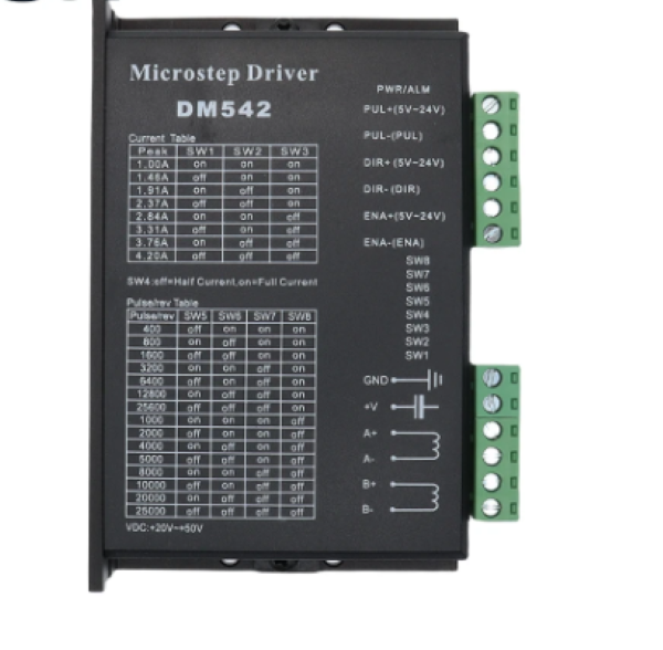 Stepping Motor Driver Stepper Driver 60V 2 Phase Microstep Driver Dm556