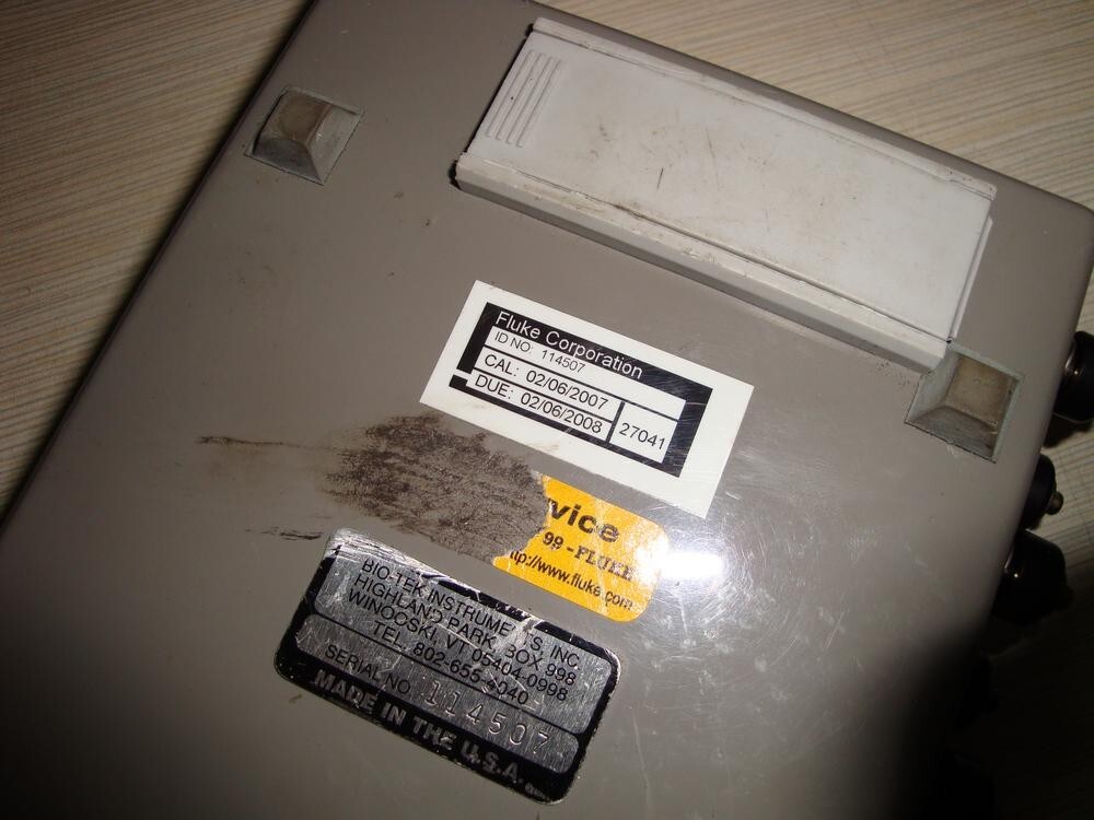 LCD Display Aging Fluke Bio-Tek Lionheart 3 Multiparameter Patient Simulator