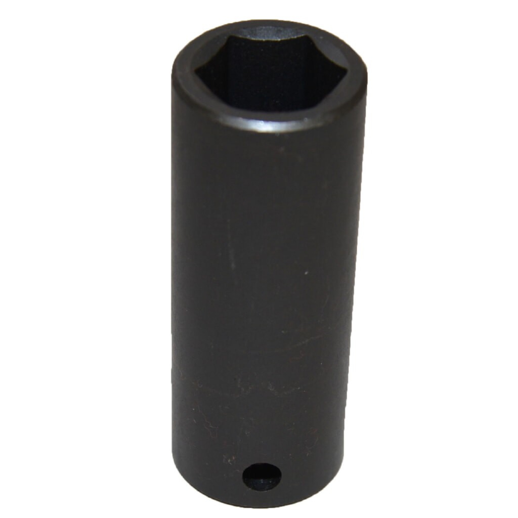 Martin 14616 1/2 Inch  Black Deep Impact Socket, 1/2" Drive, 6 Point