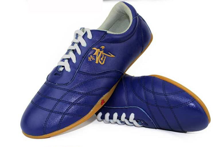 Martial Art Karate Taekwondo Shoe Kung Fu Genuine Leather Shoes Tai Chi Training
