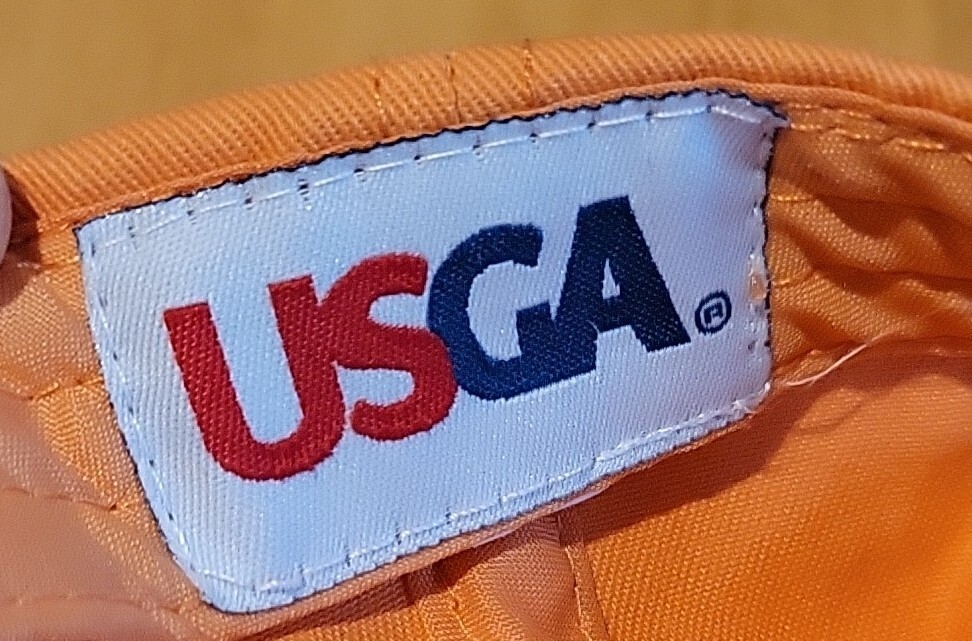 US Open GOLF Chambers Bay USGA 2015 Light Orange Baseball Cap Adjustable Hat