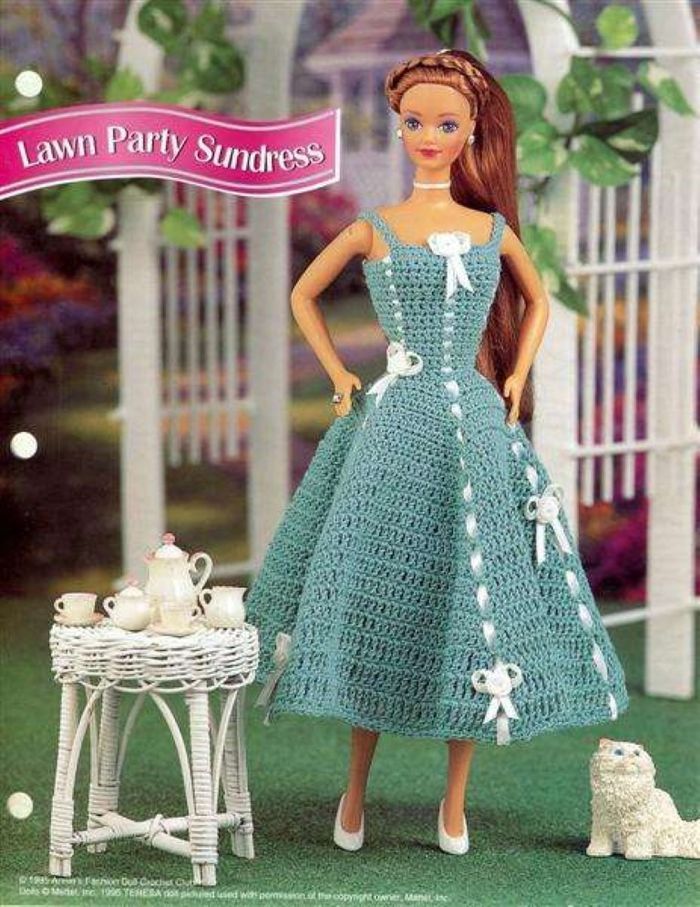NEW FASHION DOLL LAWN PARTY SUNDRESS DARLING DESIGN