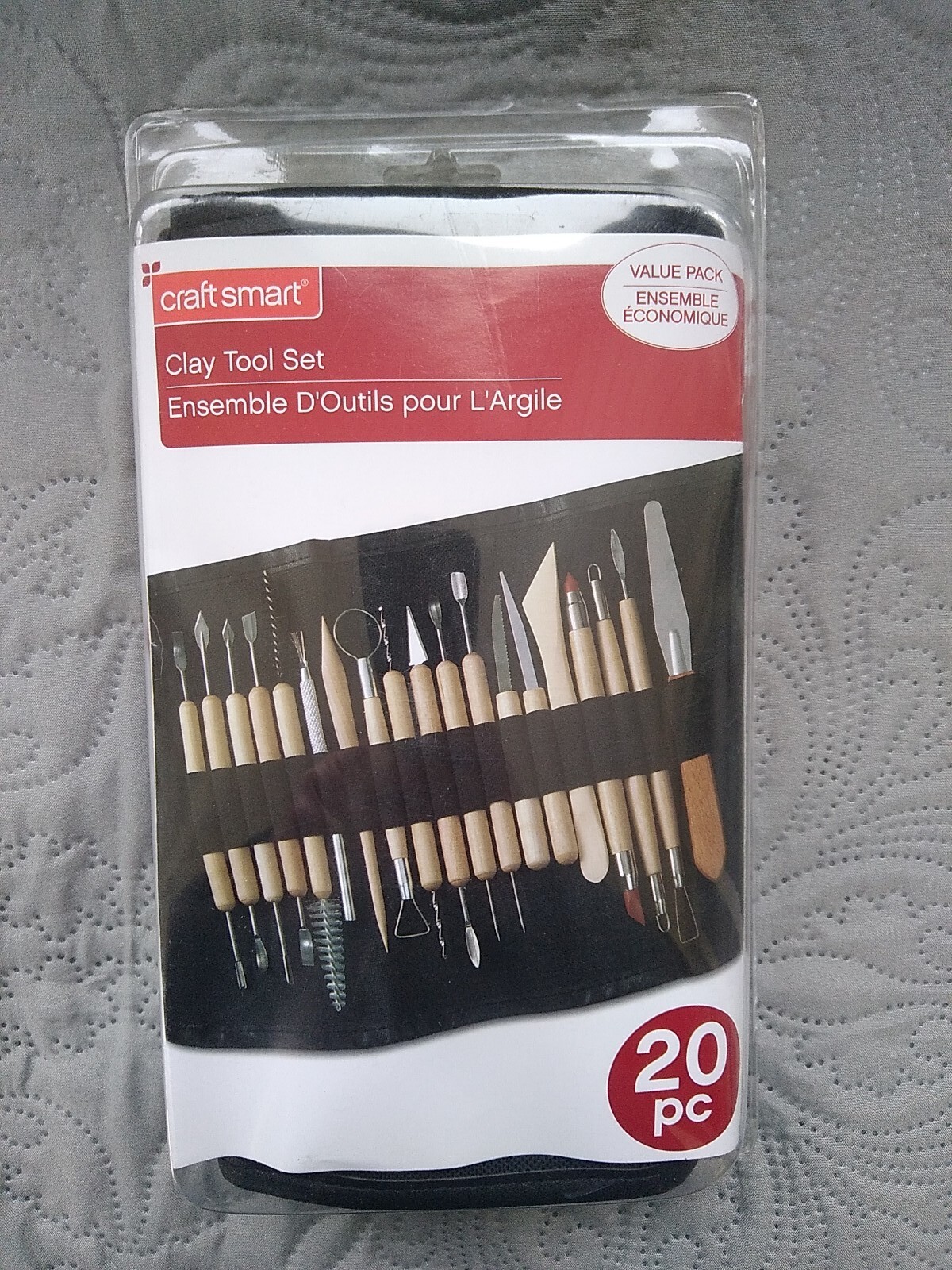 Craftsmart Pottery Clay modeling carving Wax Sculpting Tools - Set of 20 pc NEW