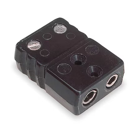 Vulcan N56/05013-J Thermocouple Plug, Black, Type J, Jack