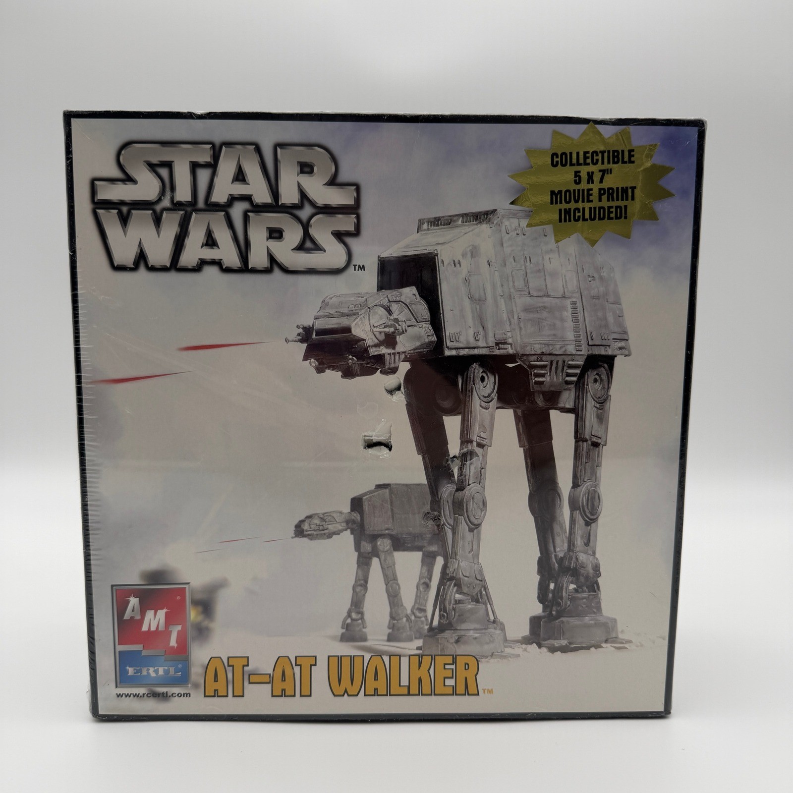 Star Wars AMT Ertl AT-AT Walker Model Kit 2005 Skill 2 NEW Sealed