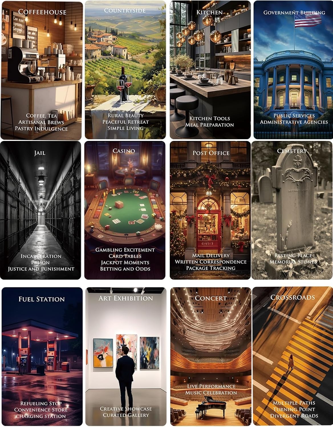 The Place Oracle Cards Deck - Tarot for Destination, Beginner Oracle...