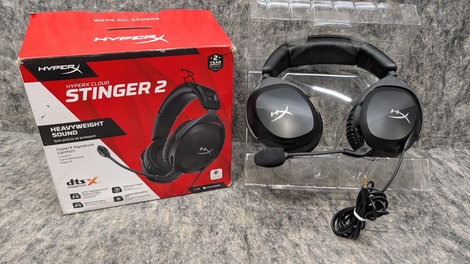 HyperX Stinger 2 Wired Gaming Headset for Xbox Series X|S/Xbox One/PlayStation 4