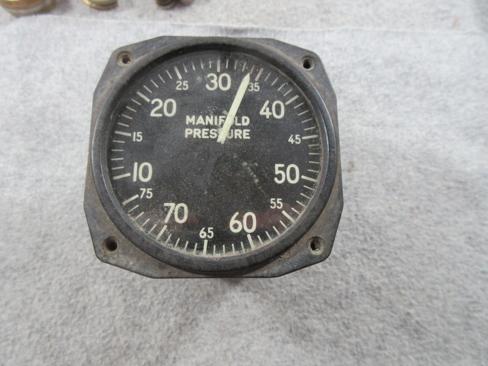 Vintage Military Aircraft Manifold Pressure Gauge AN5770-1  WWII Ranco Inc.