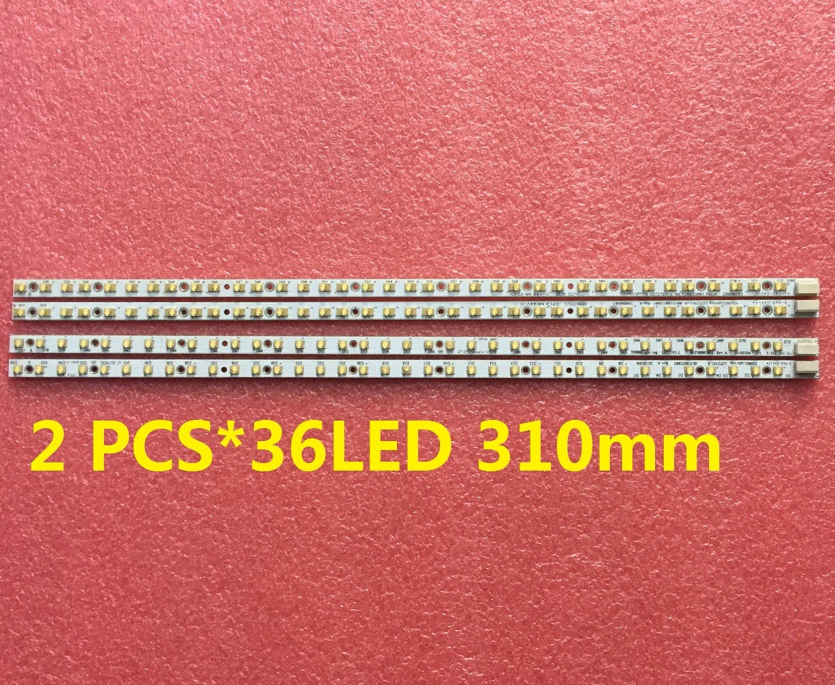 2 PCS*36LED 310mm LED backlight strip TVT2781 TVT2795 for LM270WQ1 SD F1 ME088