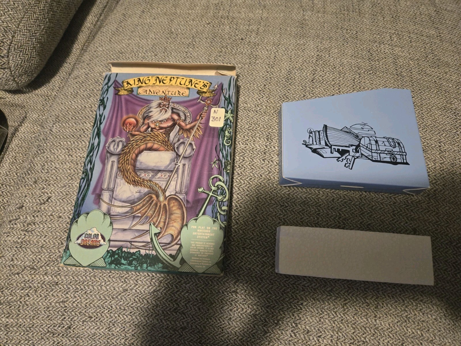 King Neptune's Adventure (Nintendo Entertainment System, 1990) Box Only NES