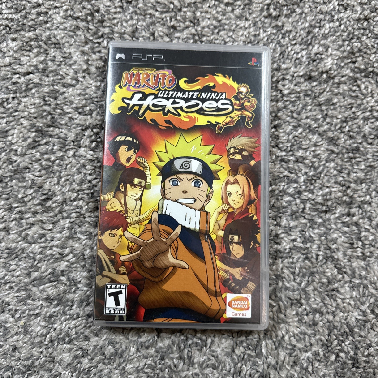 Naruto Ultimate Ninja Heroes (Authentic Case and Manual Only) Sony PSP