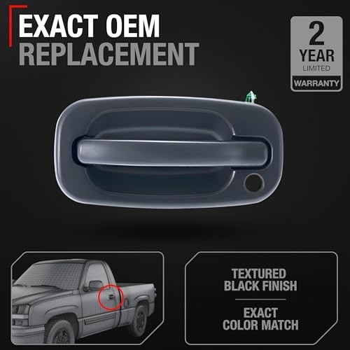 Exterior Front Driver Door Handle - Compatible with 1999-2006 Front Left