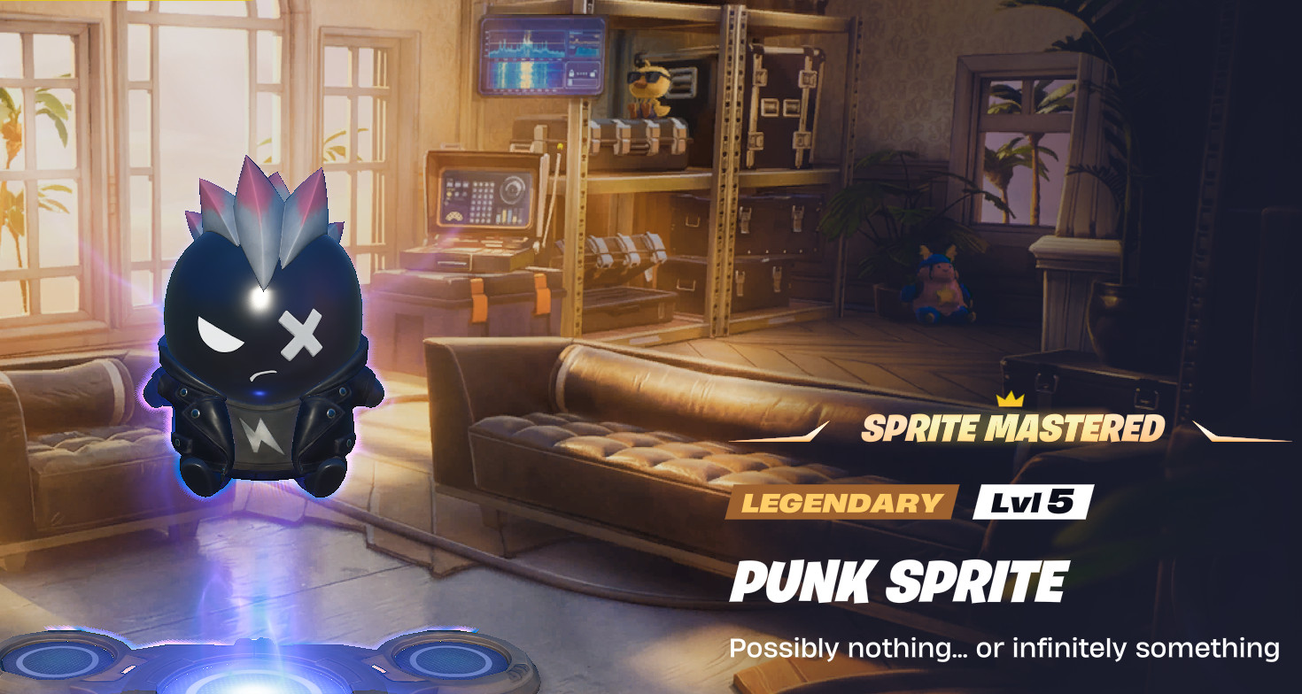 PUNK SPRITE BOT LOBBY I (CHEAPEST MASTERED) Back-bling ready