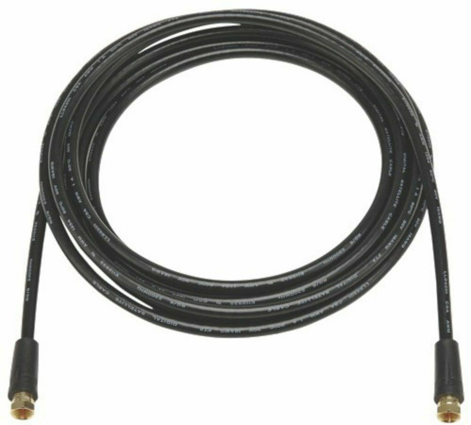 NEW Dynex 12 ft RG6 Coaxial A/V Cable f male antenna satellite connect tv coax