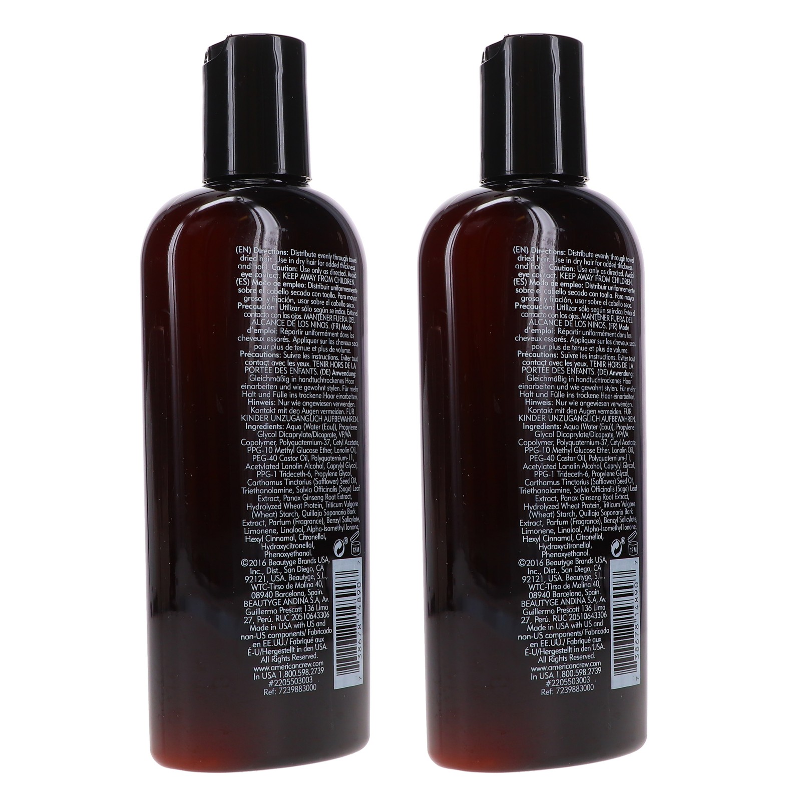 American Crew Light Hold Texture Lotion 8.4 oz 2 Pack