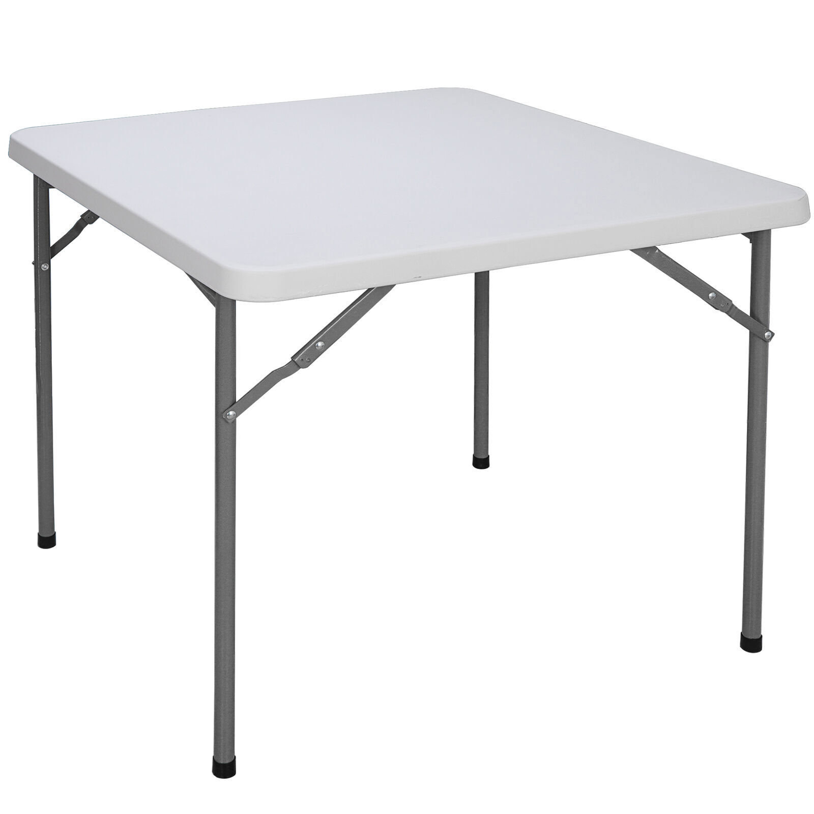 4PCS In/Outdoor Portable Plastic Folding Table Square Card Picnic Camping Table
