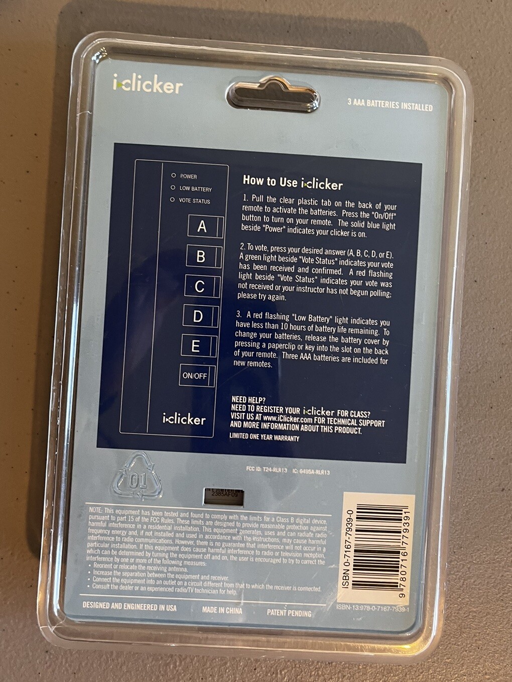 I Clicker Classroom Response System NEW in original box