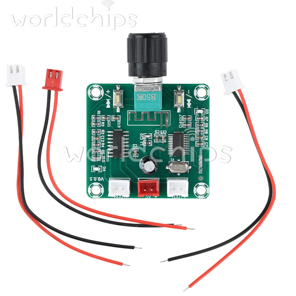 PAM8403 5W+5W 2 Channel Bluetooth5.0 Power Audio Amplifier Board Class D DC5V