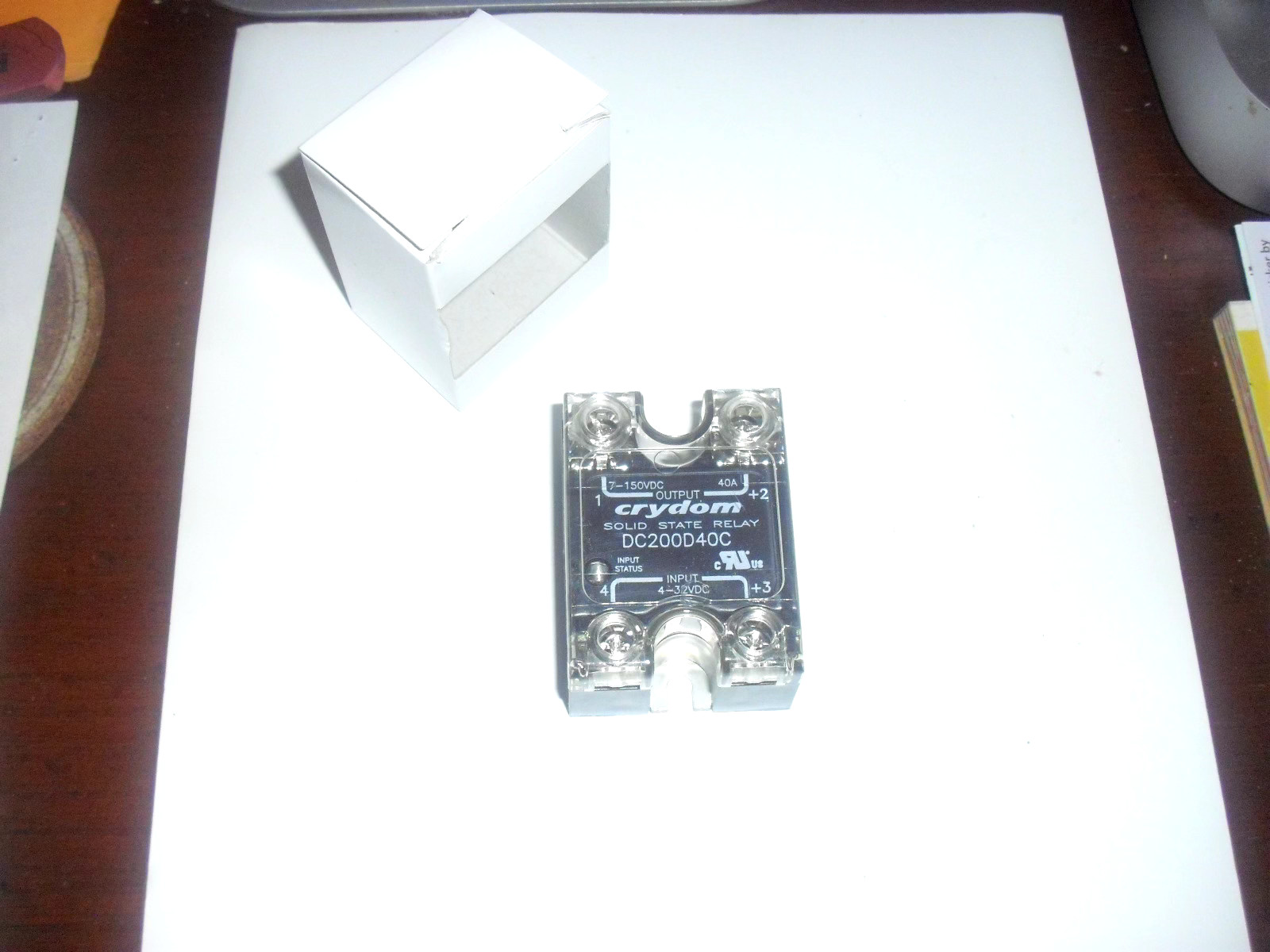 Crydom Solid State Relay DC200D40C, 40 Amp, New