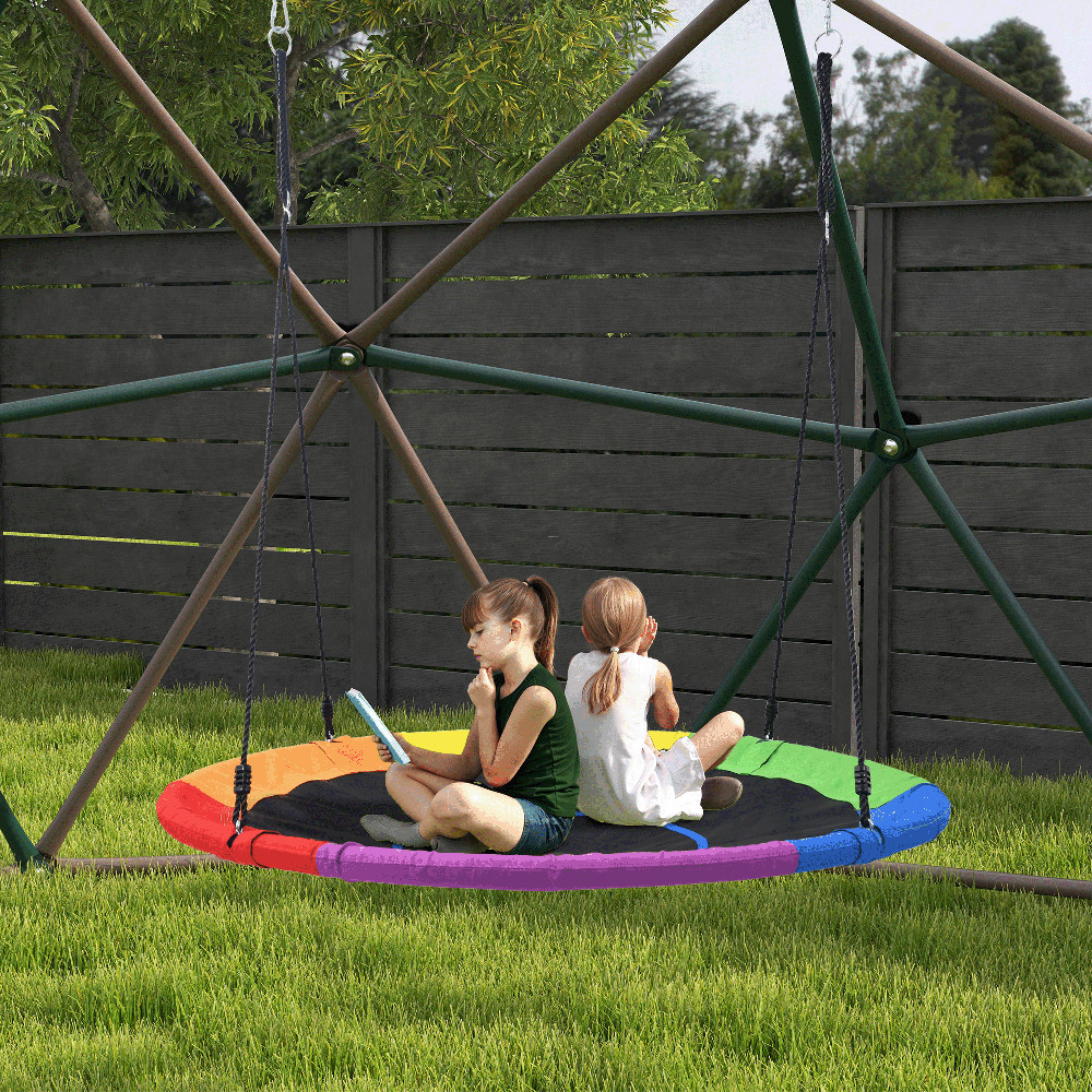 60" Large Saucer Seing Tree Swing Set 700lb Hammock with Straps Easy Install