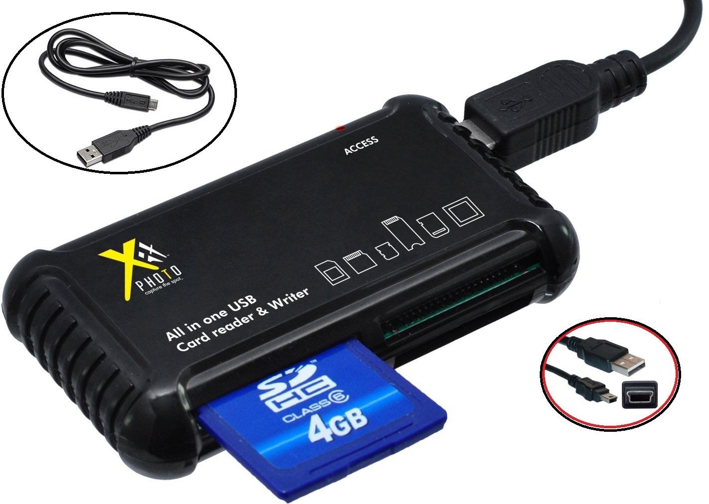 Memory Card Reader-Writer Kit For Panasonic Lumix DC-LX100 II M2
