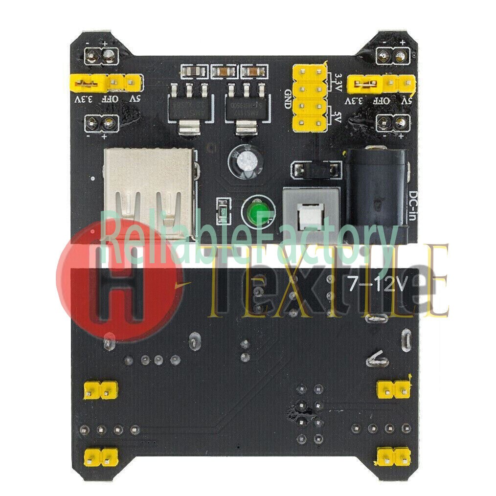 NEW Prototype Bread board kit 65 jumper wires + Breadboard +Power Module