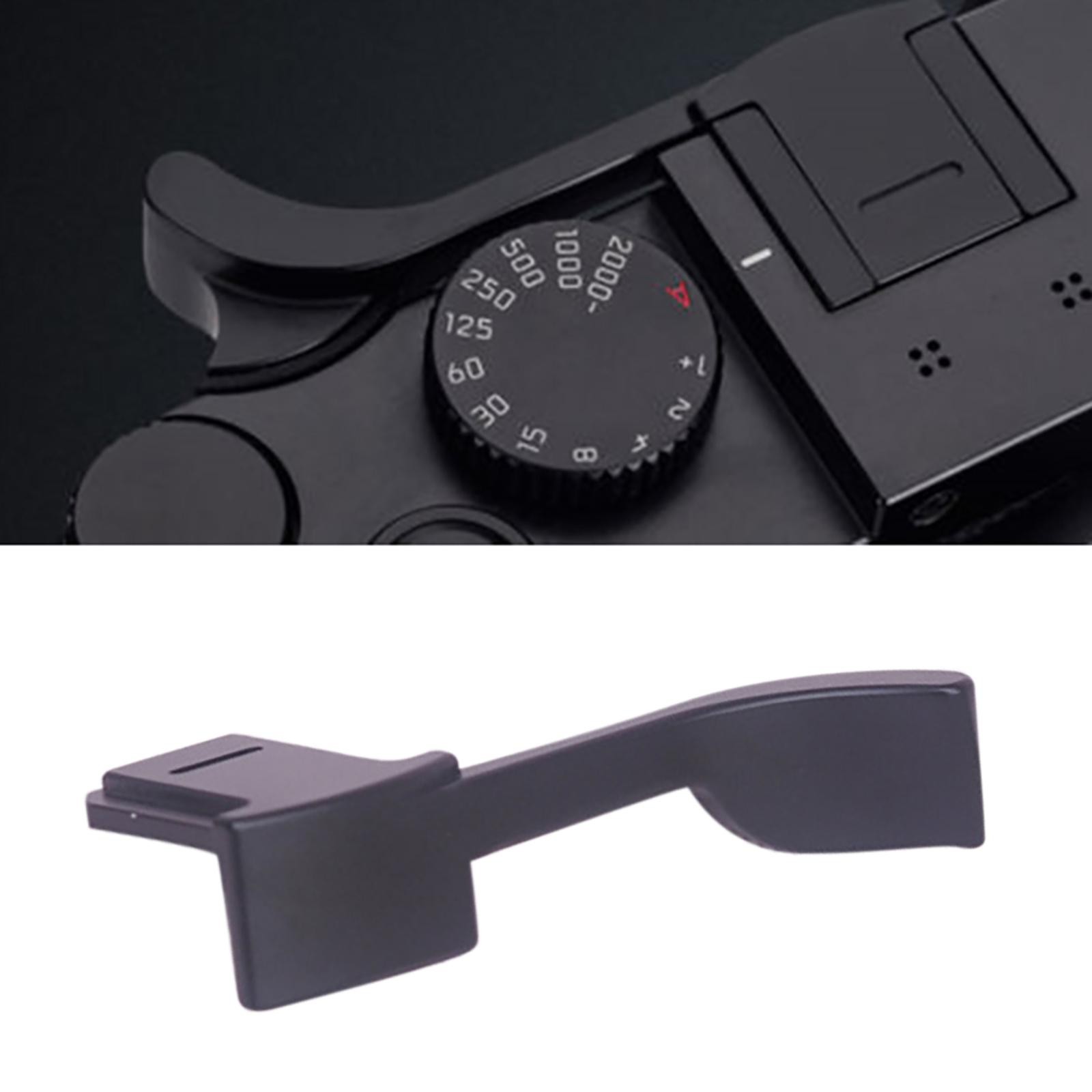 Black Thumb Rest Up Grip Hand Grip Replacement  For Leica Q Typ 116 Camera Part