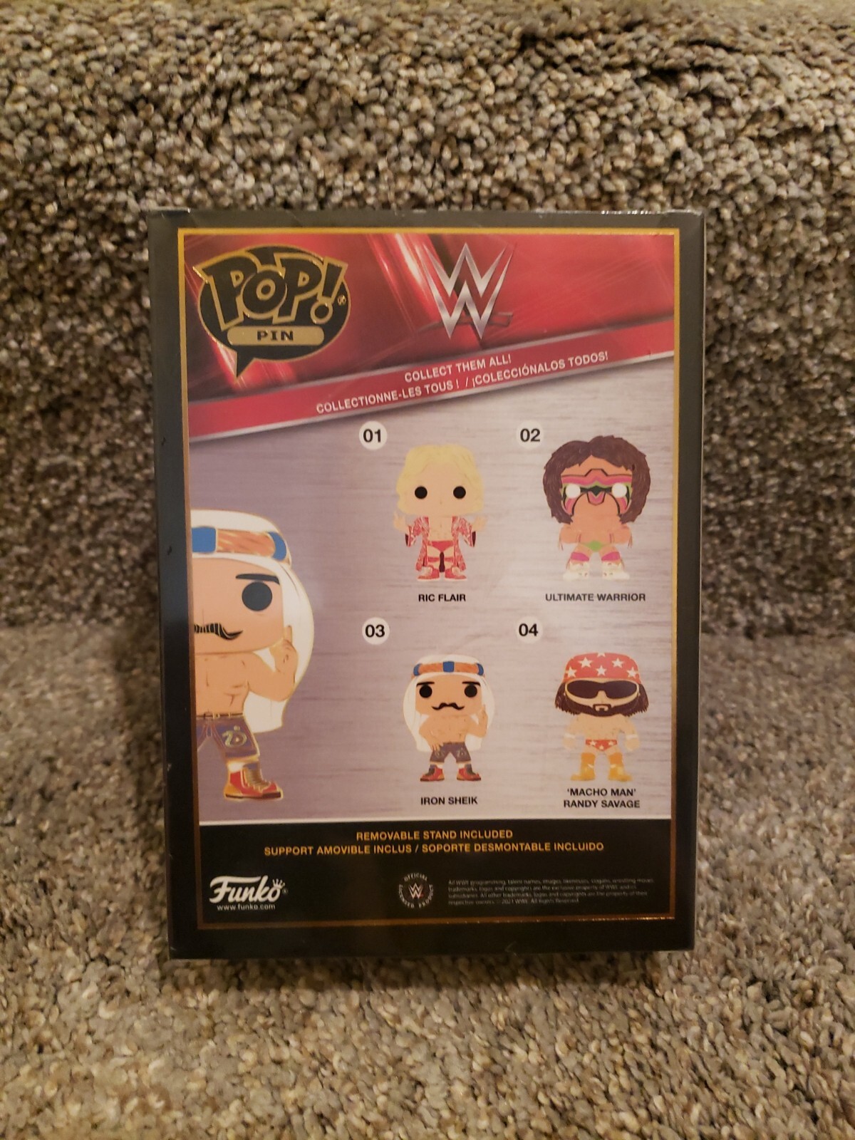 Funko POP Pin WWE Iron Sheik WWF